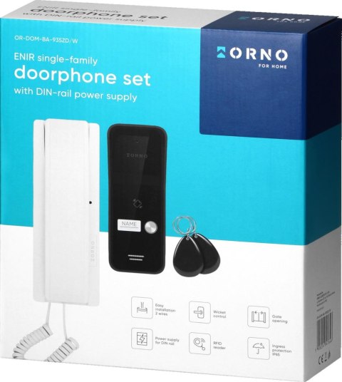 Domofon ORNO OR-DOM-BA-935ZD/W 2-żyłowy ORNO