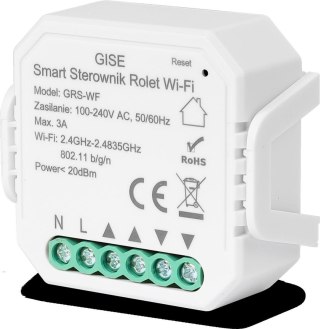 GISE Smart Sterownik roletowy WiFi GEN 2 | Tuya | GRS-WF TUYA