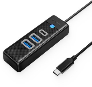 Hub USB-C Orico Hub USB-C 2x USB-A 3.1 + USB-C czarny ORICO