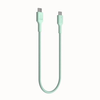 KABEL USB-C / USB-C Greencell PowerStream 200cm PD 100W zielony w oplocie GREEN CELL