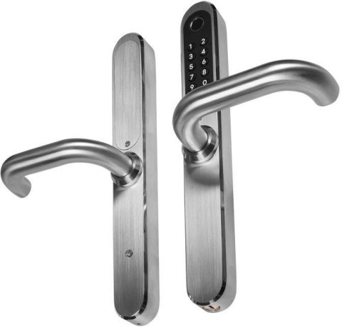 Klamka z kontrolerem dostepu EURA ELH-30H4 Silver EURA