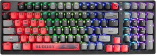 Klawiatura mechaniczna A4TECH BLOODY S98 USB Sports Red (BLMS Red Plus Switches) A4TECH