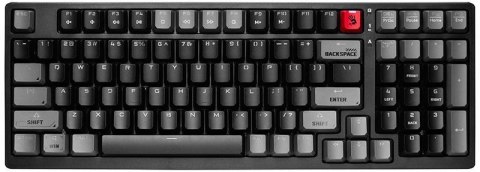 Klawiatura mechaniczna A4TECH BLOODY S98 USB Sports Red (BLMS Red Plus Switches) A4TECH