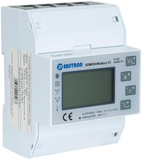 Licznik energii trójfazowy SDM 630 MODBUS V3 VCX