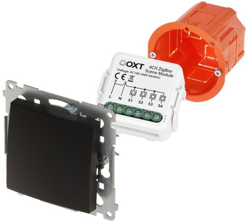 Moduł OXT mini sterownik scen 12 akcji 230V ZigBee TUYA T254 OXT