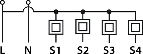 Moduł OXT mini sterownik scen 12 akcji 230V ZigBee TUYA T254 OXT