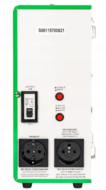 Przetwornica solarna VOLT POLSKA GREEN BOOST MPPT 3000 (120-350VDC) BYPASS VOLT POLSKA