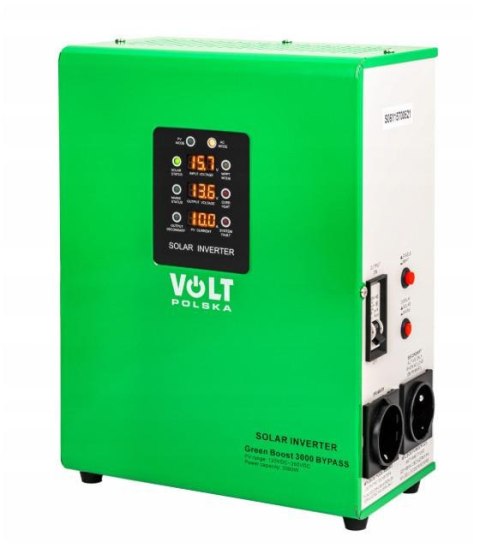 Przetwornica solarna VOLT POLSKA GREEN BOOST MPPT 3000 (120-350VDC) BYPASS VOLT POLSKA