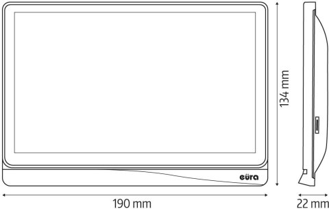 Wideodomofon EURA VDP-30C5 Tuya EURA