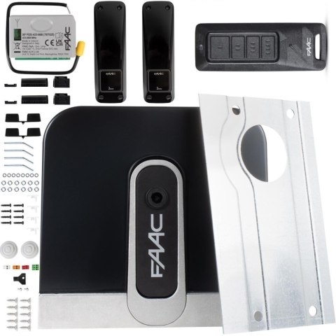 Zestaw Cyclo C720 FDS - FAAC 24V do 400kg bram przesuwnych FAAC