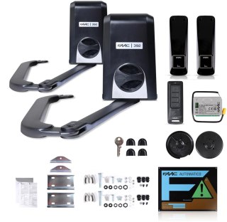 Zestaw Energy FDS - FAAC 392 24V do 5m bram dwuskrzydłowych FAAC