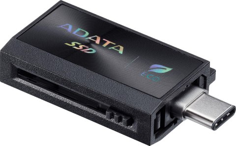 Adata Dysk Zewnętrzny SSD SC730 1TB USB 3.2C/A 600/600MB/s czarny ADATA