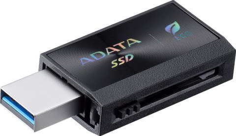 Adata Dysk Zewnętrzny SSD SC730 1TB USB 3.2C/A 600/600MB/s czarny ADATA
