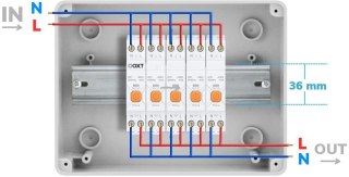 Inteligentny Sterownik OXT | 63A | Licznik | WiFi | Tuya T335 OXT