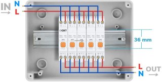 Inteligentny Sterownik OXT | 63A | Licznik | ZigBee | Tuya T337 OXT