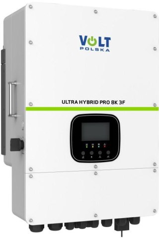 Inwerter solarny hybrydowy Volt Polska Ultra Hybrid Pro 8000W 8K 3F 48/230V-400V 2x MPPT (200-650V) Wi-Fi VOLT POLSKA