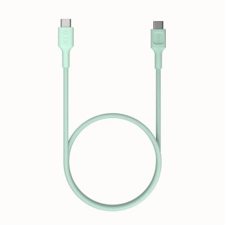 KABEL USB-C / USB-C Greencell PowerStream 30cm PD 100W zielony w oplocie GREEN CELL