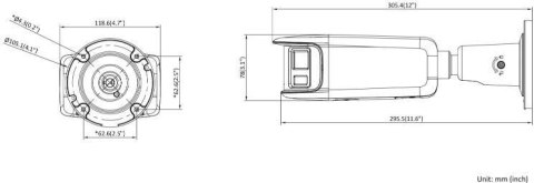 KAMERA IP HIKVISION DS-2CD2T87G2P-LSU/SL (4mm) (C) PL HIKVISION