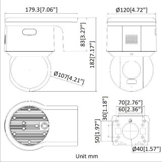 KAMERA IP PTZ HIKVISION DS-2DE3A400BW-DE/W(F1)(T5) PL HIKVISION