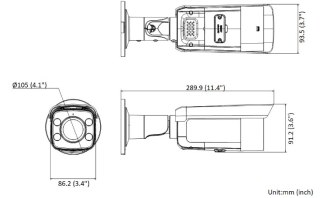 Kamera IP HIKVISION DS-2CD2T87G2H-LISU/SL(2.8mm)(eF) PL HIKVISION