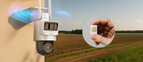 Kamera IP Hilook PTZ-S4-4G z panelem solarnym HILOOK