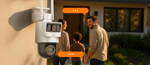 Kamera IP Hilook PTZ-S4-4G z panelem solarnym HILOOK