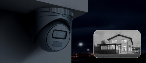 Kamera IP Hilook by Hikvision kopułka 4MP IPCAM-T4-P Black 2.8mm HILOOK