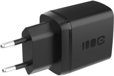 ŁADOWARKA SIECIOWA Greencell PowerSource Duo30 30W 1xUSB-C 1xUSB-A PD 3.0 QC 4.0+ czarna GREEN CELL