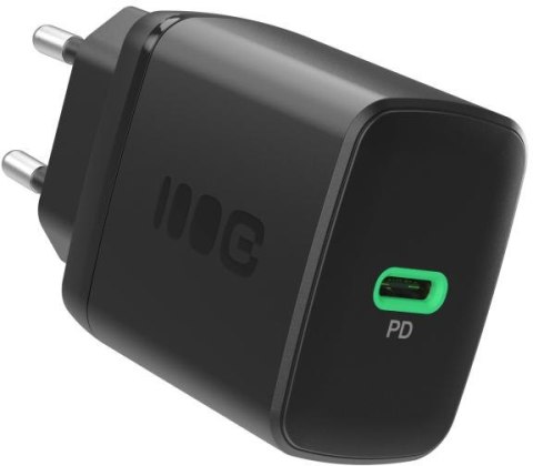 ŁADOWARKA SIECIOWA Greencell PowerSource Solo30 30W 1xUSB-C PD 3.0 QC 4.0+ czarna GREEN CELL