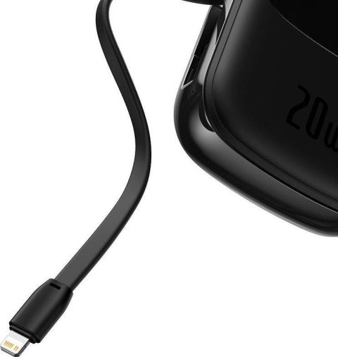 Powerbank Baseus Qpow Digital Display PPQD060201 20000mAh 20W PD QC USB-A USB-C + KABEL Lightning BASEUS