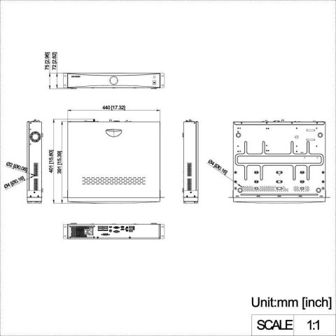 REJESTRATOR IP HIKVISION DS-7732NXI-I4/S (E) PL HIKVISION