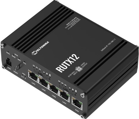 Teltonika RUTX12 router przemysłowy 4G / LTE (RUTX12000000) TELTONIKA