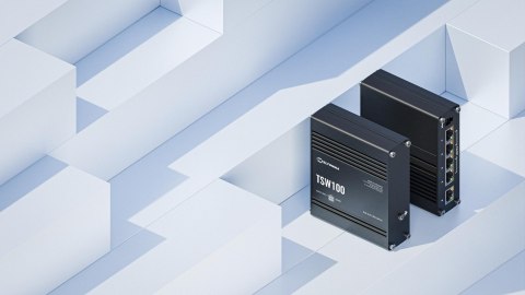 Teltonika TSW100 switch przemysłowy PoE (TSW100000000) TELTONIKA