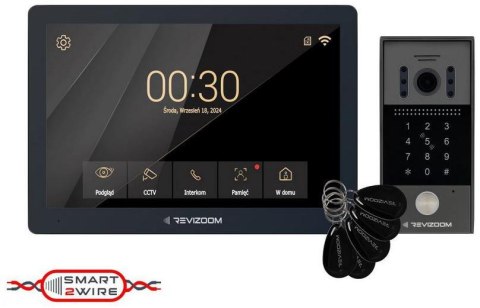 Wideodomofon REVIZOOM RM-T203HD BLACK/RC-212HD-CK1 REVIZOOM