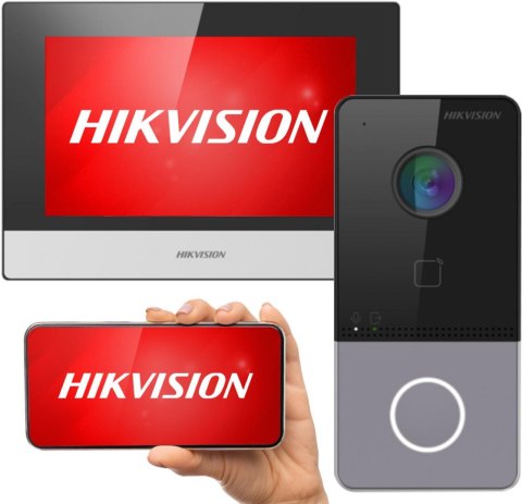 Zestaw wideodomofonowy Hikvision DS-KIS603-P(C) HIKVISION