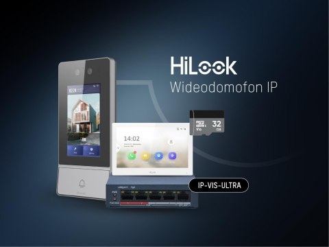 Zestaw wideodomofonowy IP Hilook by Hikvision IP-VIS-Ultra-W HILOOK
