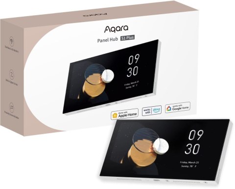 Aqara Panel Hub S1 Plus EU Biały | Panel kontrolny Smart Home | Wi-Fi, Bluetooth, Zigbee AQARA