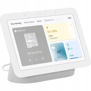 Głośnik Google Nest Hub z Asystentem Google 2gen Chalk GOOGLE