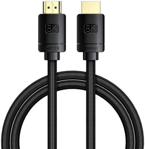 Kabel HDMI Baseus High Definition Series 8K 1m - czarny BASEUS