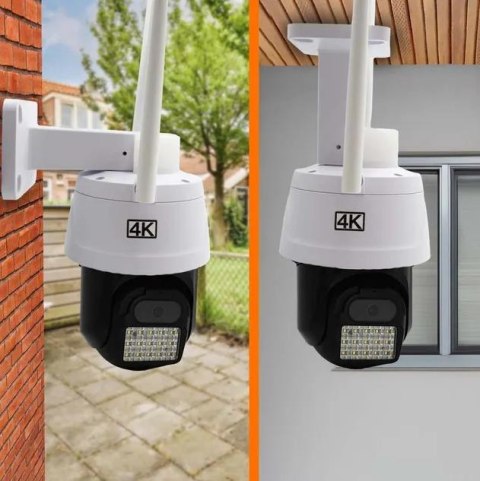 Kamera IP ORLLO Z17 Ultra 4K zewnętrzna obrotowa GSM na kartę SIM ORLLO