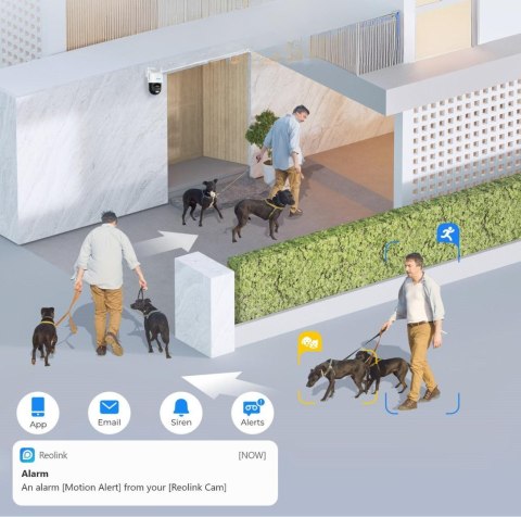 Kamera IP Reolink Trackmix Series G770 8MP LTE akomulatorowa REOLINK