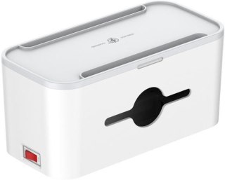 LISTWA ANTYPRZEPIĘCIOWA Z ZABEZPIECZENIEM Energizer 5x SCHUKO 2x USB-A 1x USB-C 2500W 10A KABEL 2M MAGNETIC ENERGIZER