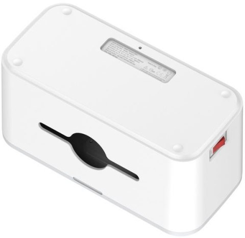 LISTWA ANTYPRZEPIĘCIOWA Z ZABEZPIECZENIEM Energizer 5x SCHUKO 2x USB-A 1x USB-C 2500W 10A KABEL 2M MAGNETIC ENERGIZER