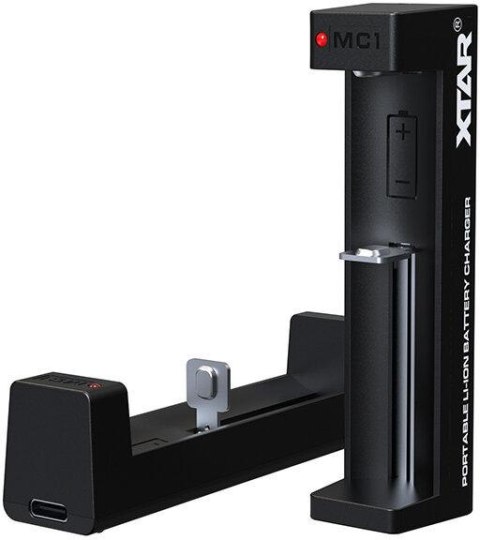 Ładowarka do akumulatorów cylindrycznych Li-ion Xtar MC1 USB-C XTAR