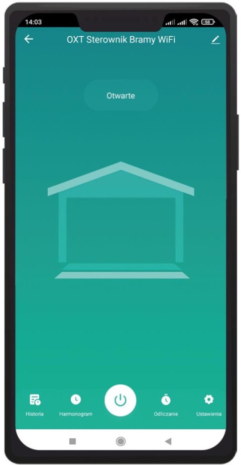 Moduł OXT do bramy garażu Wi-Fi Tuya (T210GL) bez sensora OXT
