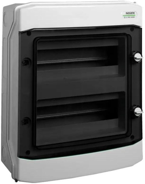 PLASTIKOWA OBUDOWA INSTALACYJNA Natynkowa IP65, 2X12 modułów. PHS 24T FB NOARK 110685 NOARK