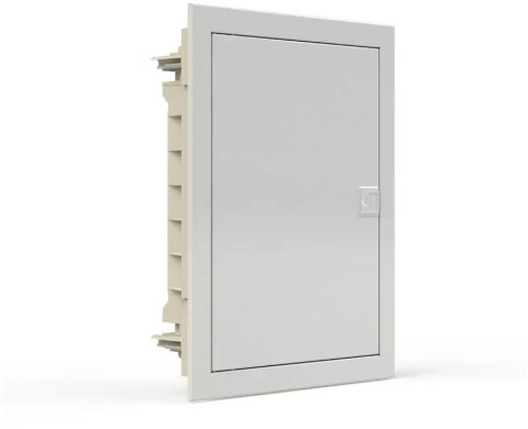 PLASTIKOWA OBUDOWA INSTALACYJNA Z DRZWIAMI METALOWYMI, PODTYNK., IP40, 2 RZĘDY, 24 MODUŁY Noark PMF 24 107102 NOARK