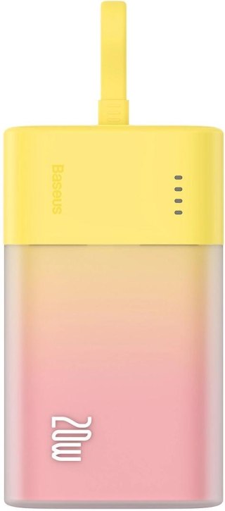 Powerbank Baseus Popsicle 5200mAh 20W z wbudowanym kablem Lightning BASEUS