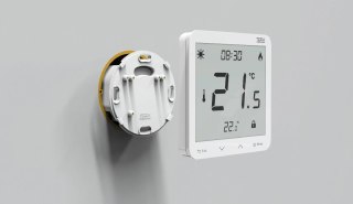 Przewodowy dwustanowy regulator pokojowy podtynkowy czarny ST-297z v3 Tech sterowniki TECH STEROWNIKI