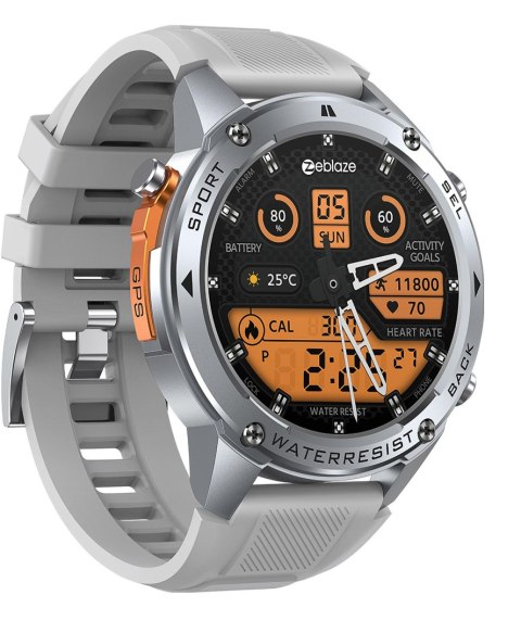 Smartwatch Zeblaze Stratos 2 Ultra - srebrny ZEBLAZE